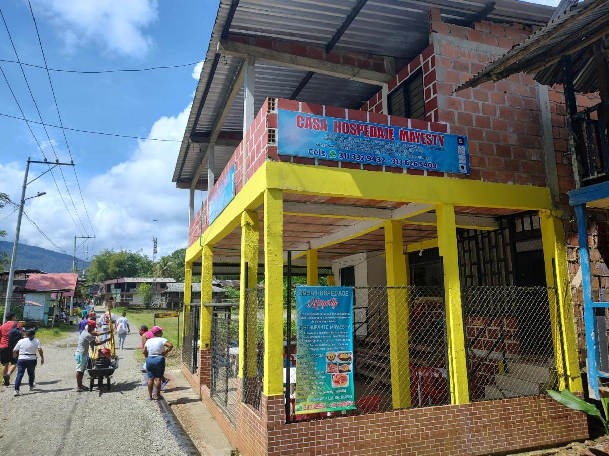 ホテル Casa Hospedaje Mayesty San Cipriano エクステリア 写真